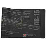 Tekmat Cutaway Rifle Mat Ar15 Blk