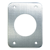 Tigress T-Top Aluminum Backing Plates - 5" x 6-1\/2" x 1\/4" - Pair