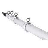 Tigress XD Telescoping Aluminum Outrigger Poles - 15 - 1-1\/2" OD Silver