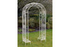 Lovely White Raina Arch and Seat 