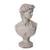 Classical David Bust Garden Ornament (Column not Included)