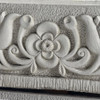 Large White Stone Cast Tulip Trough Planter