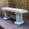 Large Stone Ornate Chapel Bench Garden Seat Garden Ornament