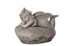 Lying Fairy on Rock Garden Ornament