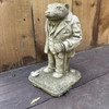 Stone Cast Mr. Badger Garden Sculpture Ornaments 