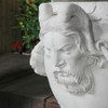 Urn With Mythical Horned Man Design 