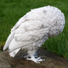 Cute Detailed White Snow Owl Home Decor Ornament