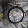 Cute Sloth Laying on Logs with Solar Light Outdoor Garden Statue Decoration 