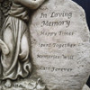 Stonecast In Loving Memory Angel Memorial
