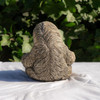 Stone Cast Mom & Baby Sloth Garden Sculpture Animal Statue 