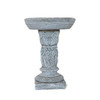 Patrician Bird Bath Elegant Stone cast Bird Bath Birdfeeder