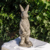Cute Stone Cast Flopsy Bunny Large Garden Sculpture