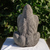 Large Stone Cast Gorilla Sculpture Animal Statue