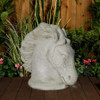 Large Stone Cast Stallion Horse Head Garden Statue 