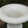 Cast Iron Off White Classic Urn