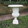 Cast Iron Off White Classic Urn  