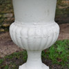 Cast Iron Off White Classic Urn
