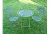 Decorative Metal Bistro Set – Outdoor Table & Chairs for Garden or Patio