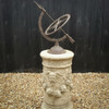 Pan Pedestal Large Statuary Pedestal