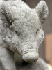 Stone Wild Boar Statue – Detailed Woodland Garden Ornament