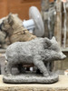Stone Wild Boar Statue – Detailed Woodland Garden Ornament