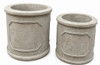 Small Octavia Stone Cast Pot 