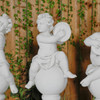 Musical Cherub Statues Without Plinths 
