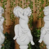 Musical Cherub Statues Without Plinths 