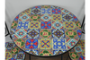 Casablanca Mosaic Bistro Set – Outdoor Table & 2 Chairs