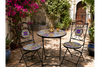 Casablanca Mosaic Bistro Set – Outdoor Table & 2 Chairs