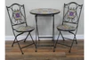 Casablanca Mosaic Bistro Set – Outdoor Table & 2 Chairs 