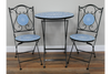 Mykonos Mosaic Bistro Set – Outdoor Table & 2 Chairs