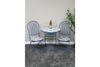 Blue Mosaic Garden Bistro Set – Outdoor Table & Chairs
