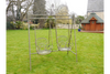 Ornate Metal Garden Swing – Decorative Two‑Seat Outdoor Swing