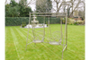 Ornate Metal Garden Swing – Decorative Two‑Seat Outdoor Swing
