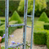 Grey Blue Stone Crown Gazebo – Decorative Metal Feature