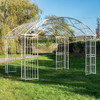 Marseille Garden Gazebo – Cream Metal Finish
