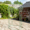Lille Metal Gazebo – Compact Garden Structure