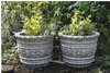 Pair of  Stone Cast Large Westland Garden Planter Pot
