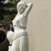 Pretty Gypsy Girl With Jug Water Fountain 