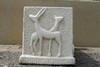 Large White Stone Deer design Planter Trough