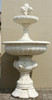 Large Lion Head 2 Tier Fountain 