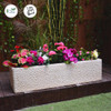 Extra Large Carved Design Stone Cast Trough