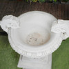 Pair of Large Edwardian Stone Vase on Plinths