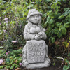 Gin Woman Funny Stone Statue