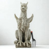 Large Winged Stone Griffin Ornament Gargoyle Gryphon Style 