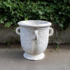 Very Large Rustic Ancient Style Pot With Ring Handles 