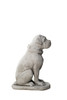Stone Cast Large Boxer Dog Garden Ornament