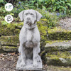 Large Life-size Hunting Dog Stone garden ornament