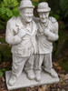 Laurel and Hardy Detailed Comical Garden Ornament